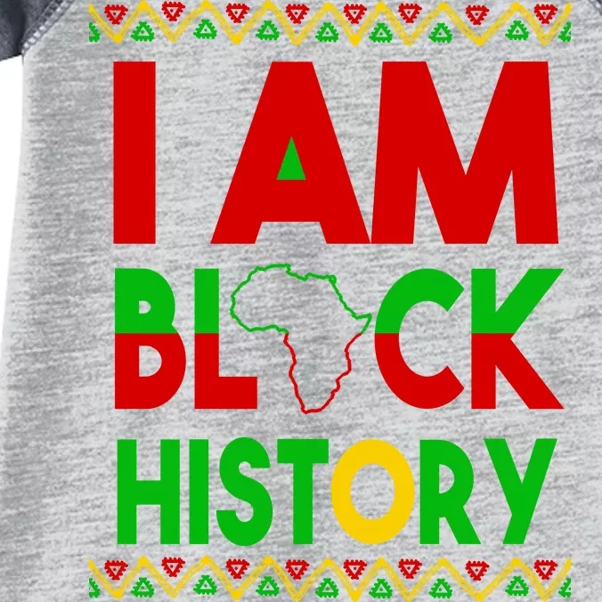 I Am Black History Infant Baby Jersey Bodysuit