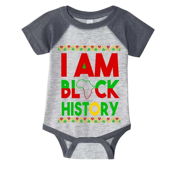 I Am Black History Infant Baby Jersey Bodysuit