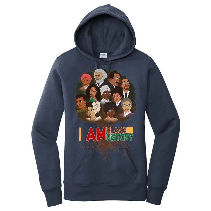 I Am Black History Tree Roots Women's Pullover Hoodie