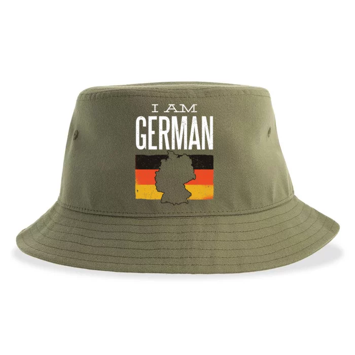 I Am German Sustainable Bucket Hat