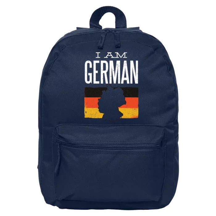 I Am German 16 in Basic Backpack