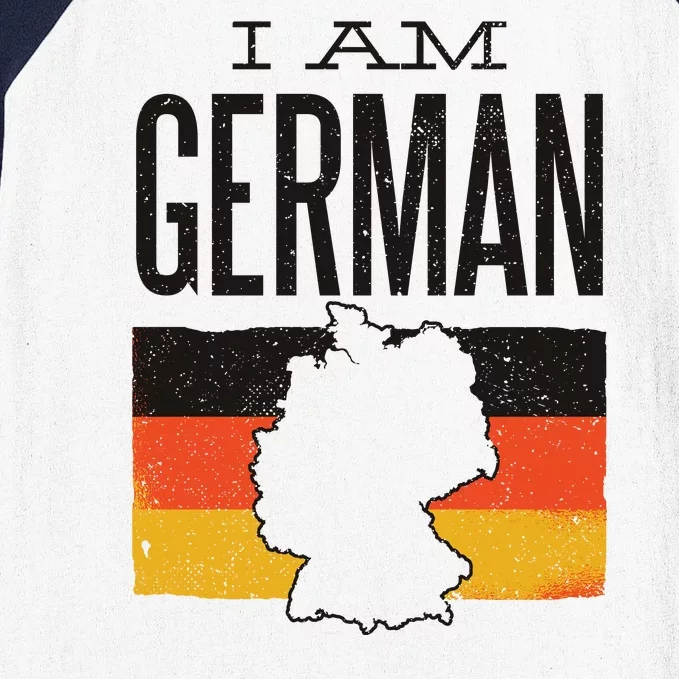 I Am German Baseball Sleeve Shirt