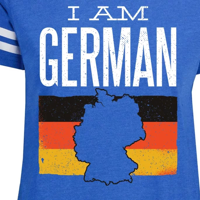 I Am German Enza Ladies Jersey Football T-Shirt