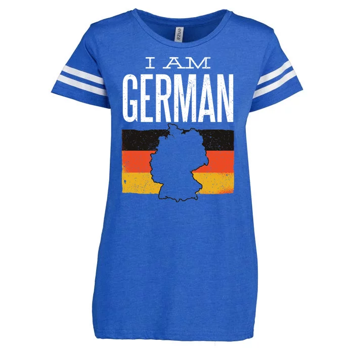 I Am German Enza Ladies Jersey Football T-Shirt