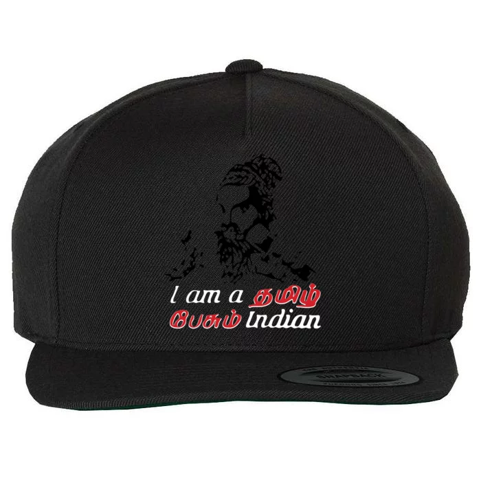 I Am Indian Theriyathu Poda Tamil Nadu Wool Snapback Cap