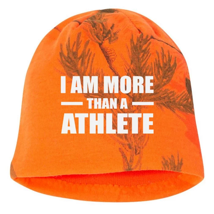 I Am More Than An Athlete Kati - Camo Knit Beanie