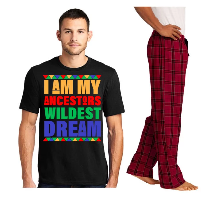 I Am My Ancestors Wildest Dream African Colors Pajama Set