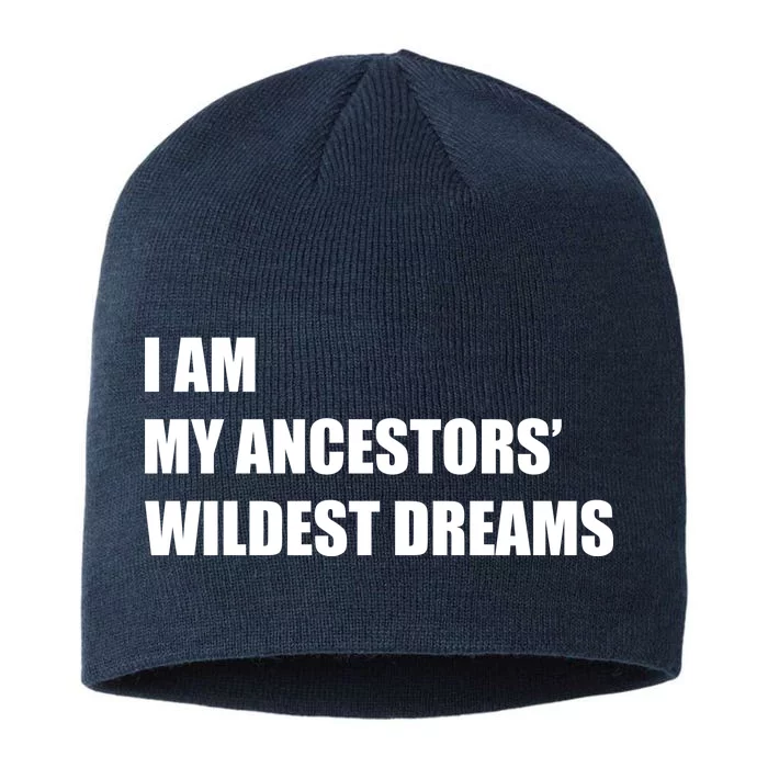 I Am My Ancestors' Wildest Dreams 8 1/2in Sustainable Knit Beanie