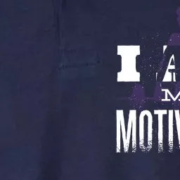 I Am My Motivation Gym Exercise Workout Softstyle Adult Sport Polo