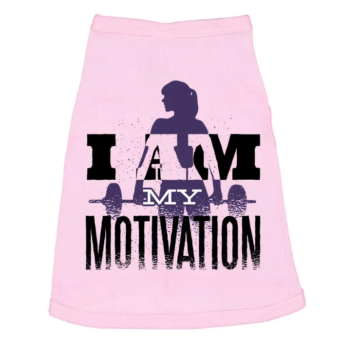 I Am My Motivation Gym Exercise Workout Doggie Tank