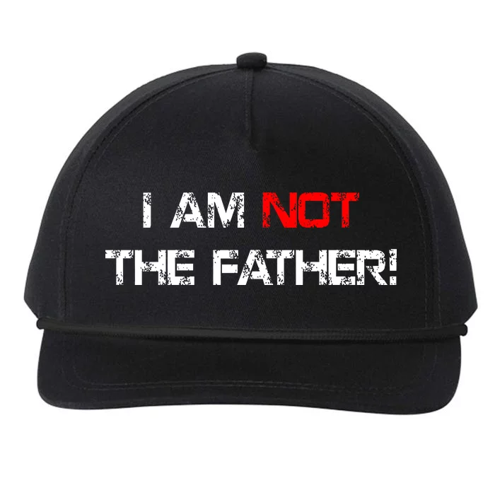 I Am Not The Father Snapback Five-Panel Rope Hat