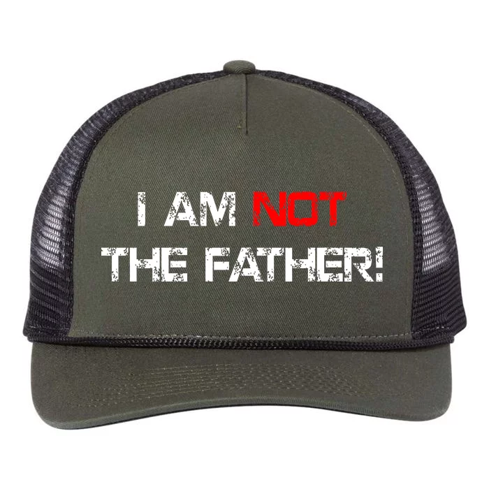 I Am Not The Father Retro Rope Trucker Hat Cap