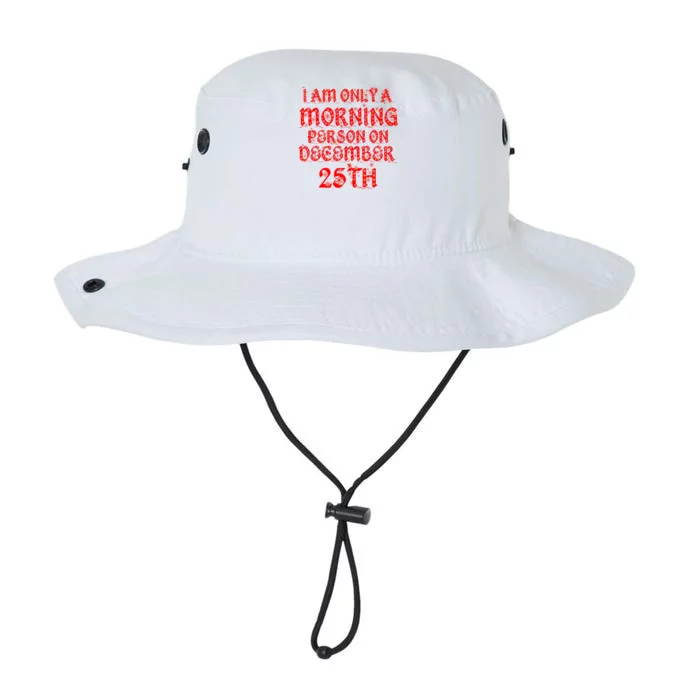 I Am Only a Morning Person on December 25th Christmas Legacy Cool Fit Booney Bucket Hat