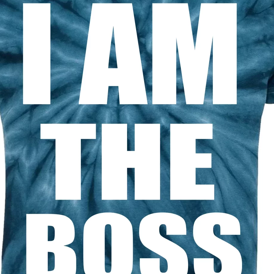 I Am The Boss Kids Tie-Dye T-Shirt