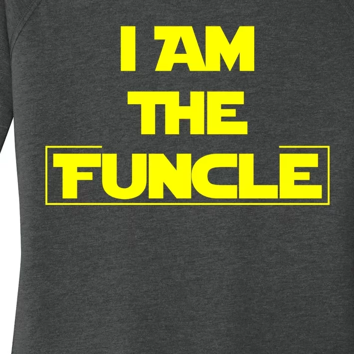 I Am The Funcle Fun Uncle Women's Perfect Tri Tunic Long Sleeve Shirt