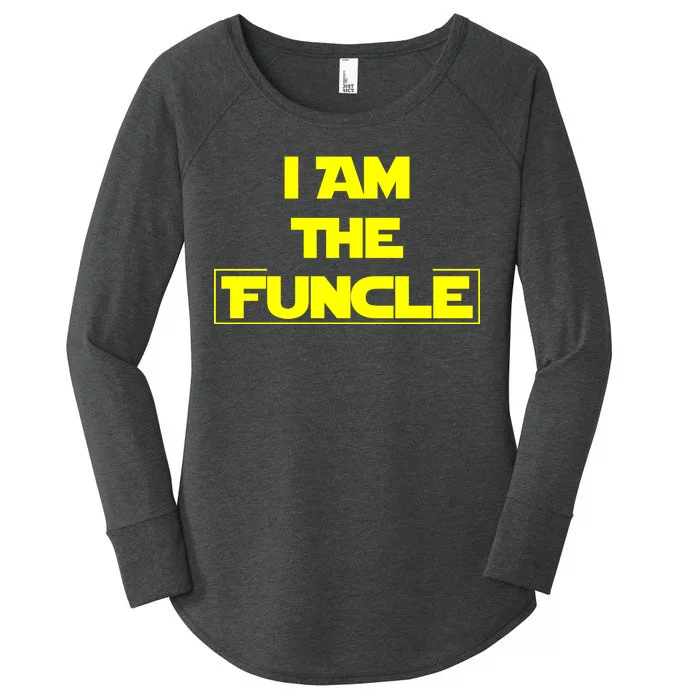 I Am The Funcle Fun Uncle Women's Perfect Tri Tunic Long Sleeve Shirt