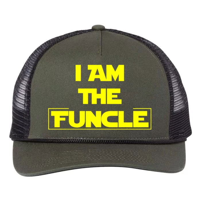 I Am The Funcle Fun Uncle Retro Rope Trucker Hat Cap