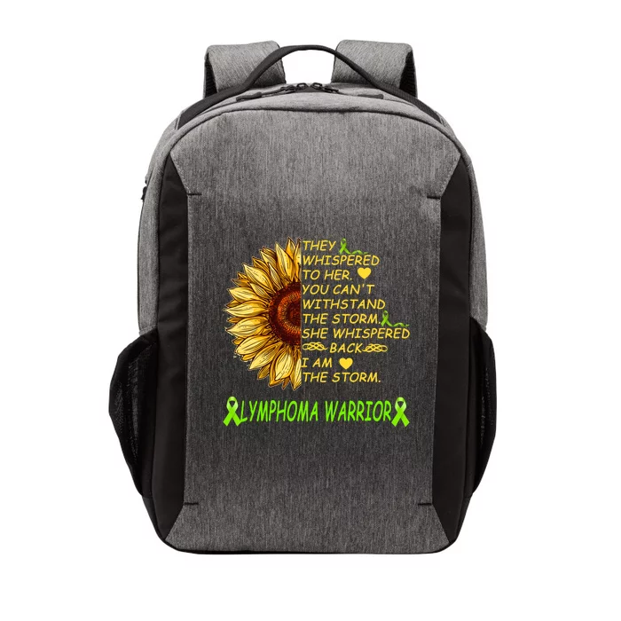 I Am The Storm Lymphoma Warrior Vector Backpack