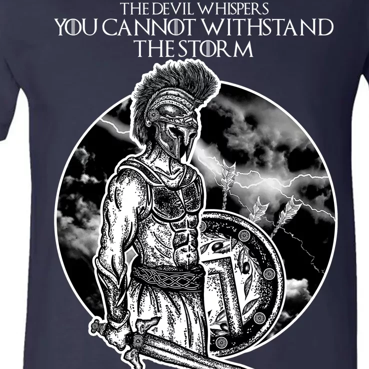 I Am The Storm Warrior V-Neck T-Shirt