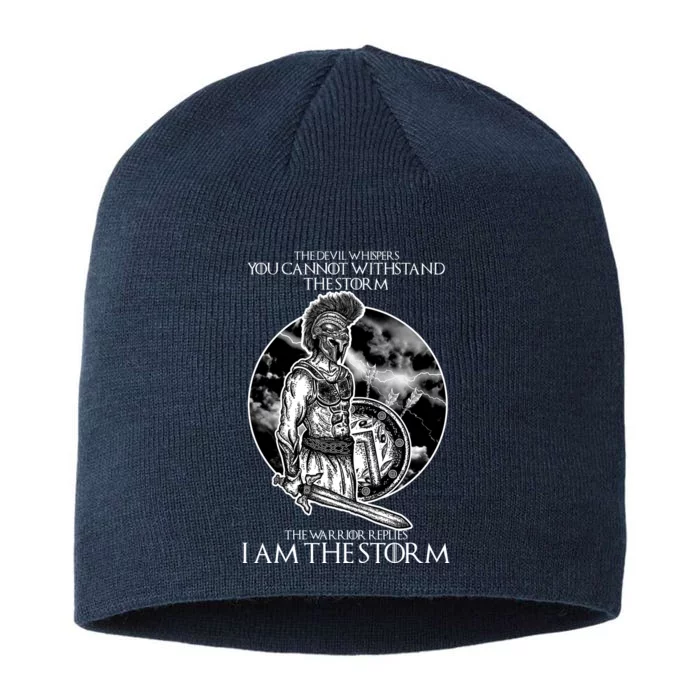 I Am The Storm Warrior 8 1/2in Sustainable Knit Beanie