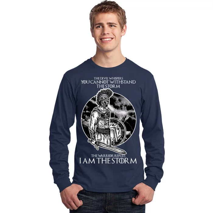 I Am The Storm Warrior Tall Long Sleeve T-Shirt