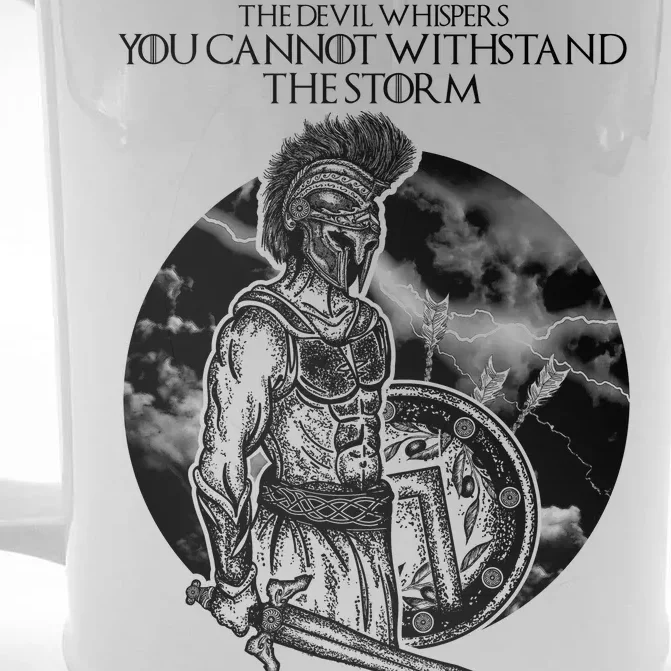 I Am The Storm Warrior Front & Back Beer Stein