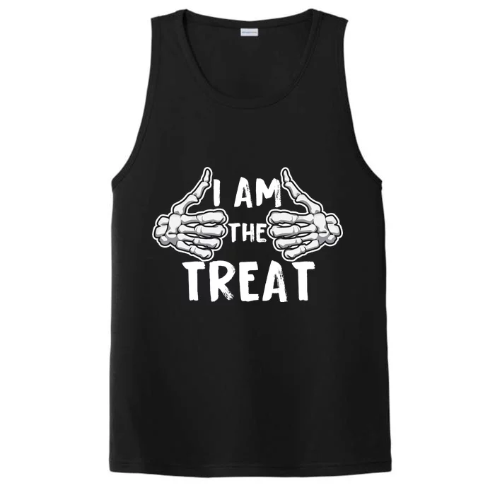 I Am The Treat Funny Halloween Performance Tank