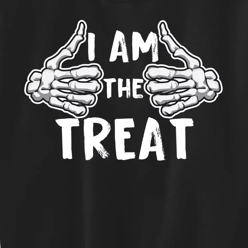 I Am The Treat Funny Halloween Kids Sweatshirt