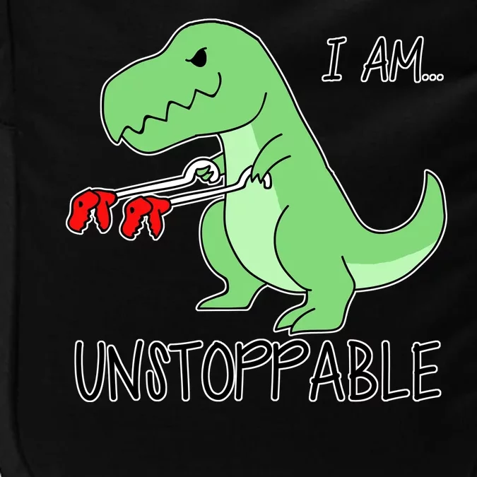 I Am Unstoppable Dinosaur Impact Tech Backpack