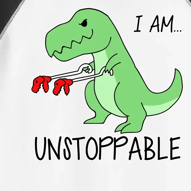 I Am Unstoppable Dinosaur Toddler Fine Jersey T-Shirt