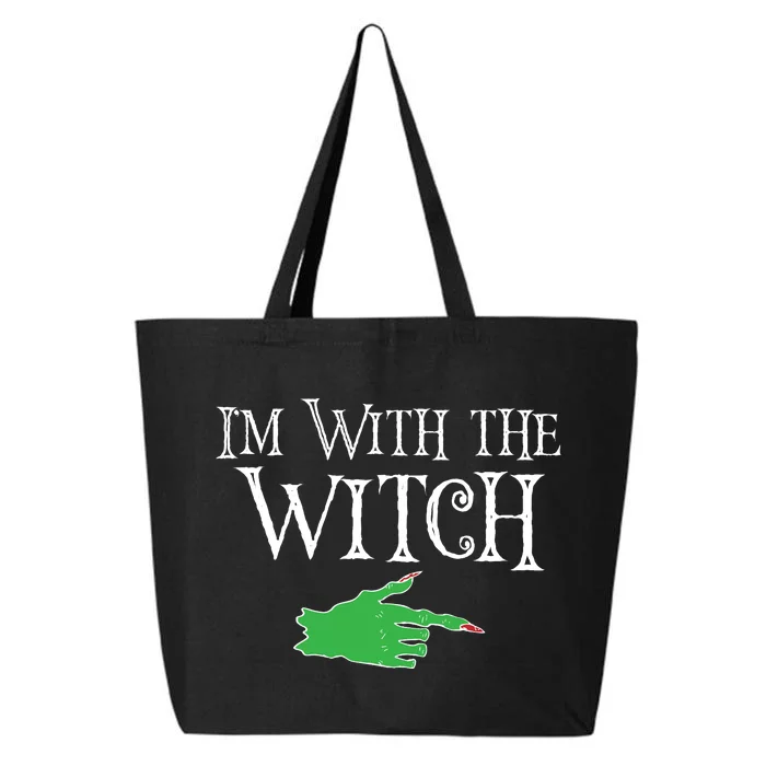 I Am With The Witch 25L Jumbo Tote