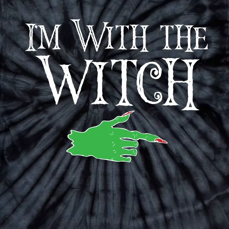 I Am With The Witch Tie-Dye T-Shirt