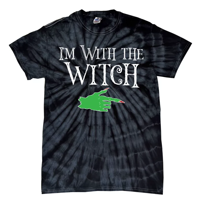 I Am With The Witch Tie-Dye T-Shirt