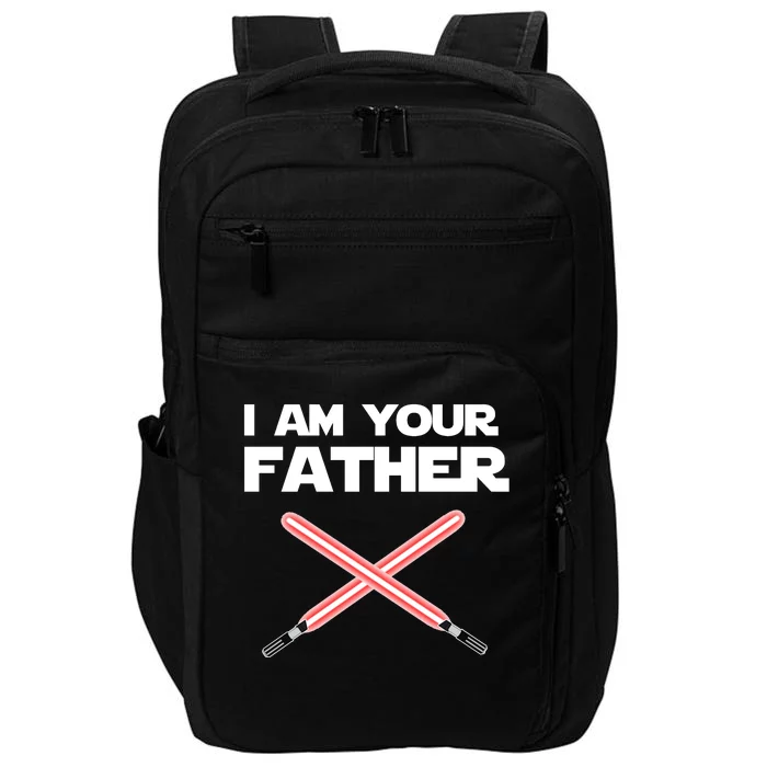 I Am Your Father Dad Lightsaber Impact Tech Backpack