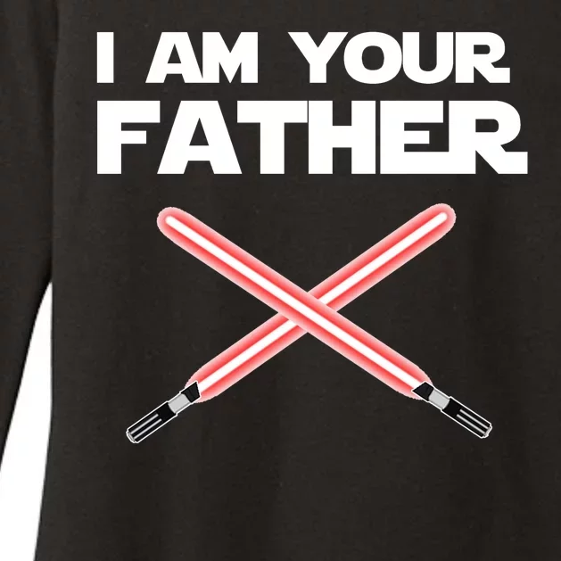 I Am Your Father Dad Lightsaber Womens CVC Long Sleeve Shirt