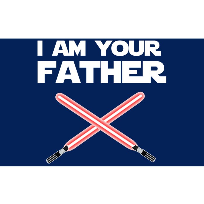 I Am Your Father Dad Lightsaber Bumper Sticker