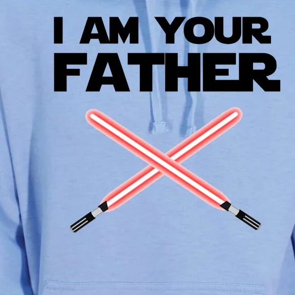 I Am Your Father Dad Lightsaber Unisex Surf Hoodie