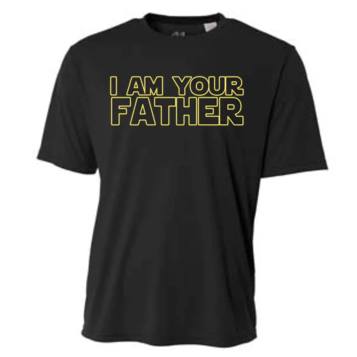 I Am Your Father Funny Dad Parody Cooling Performance Crew T-Shirt