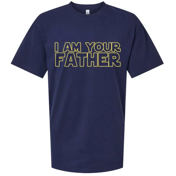 I Am Your Father Funny Dad Parody Sueded Cloud Jersey T-Shirt