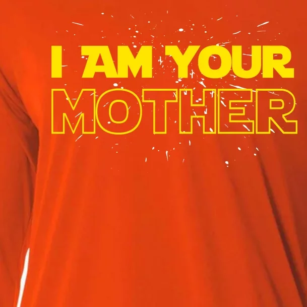 I Am Your Mother Funny Mother's Day Cooling Performance Long Sleeve Crew