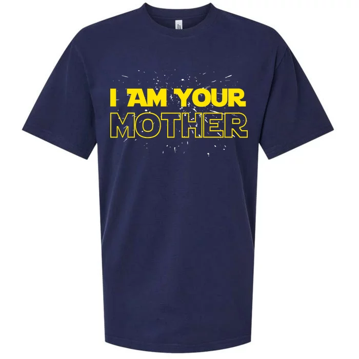 I Am Your Mother Funny Mother's Day Sueded Cloud Jersey T-Shirt