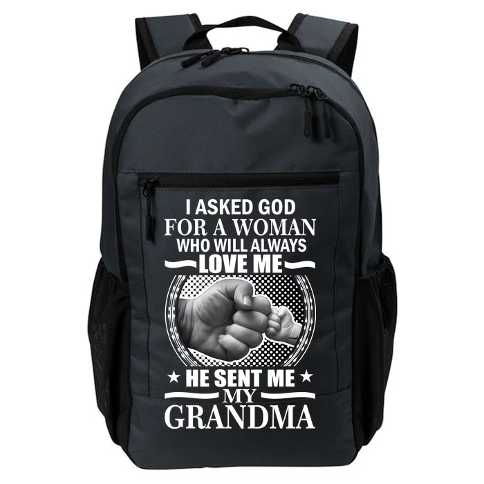 I Asked God For Grandma Daily Commute Backpack