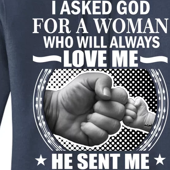 I Asked God For Grandma Women's Pullover Hoodie