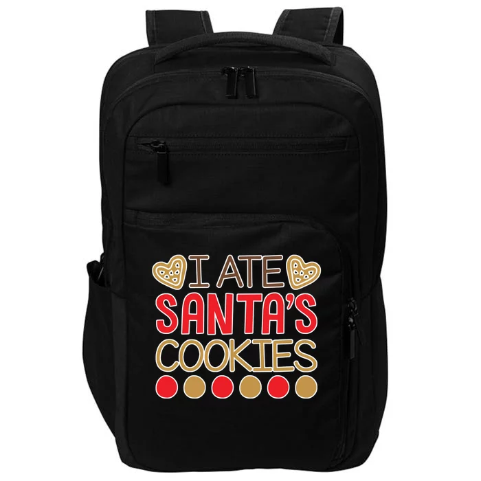 I Ate Santa's Cookie Impact Tech Backpack