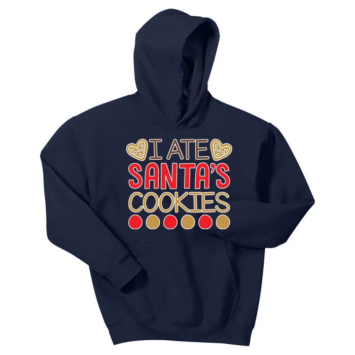 I Ate Santa's Cookie Kids Hoodie