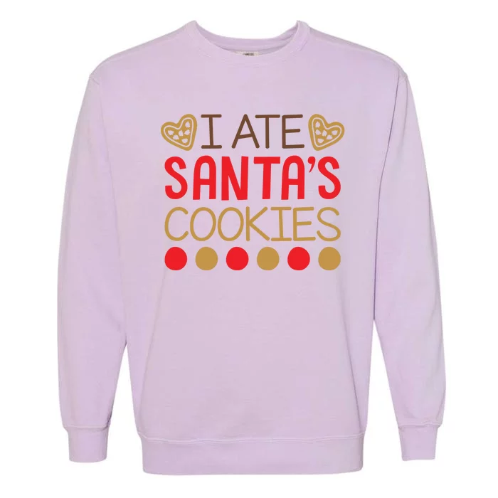 I Ate Santa's Cookie Garment-Dyed Sweatshirt