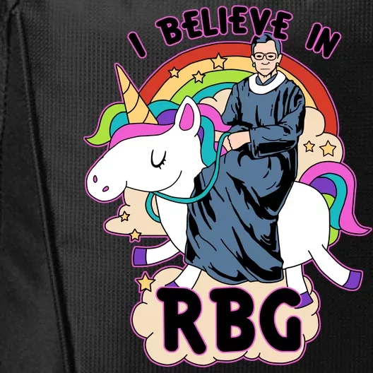 I Believe In RBG Ruth Bader Ginsburg City Backpack