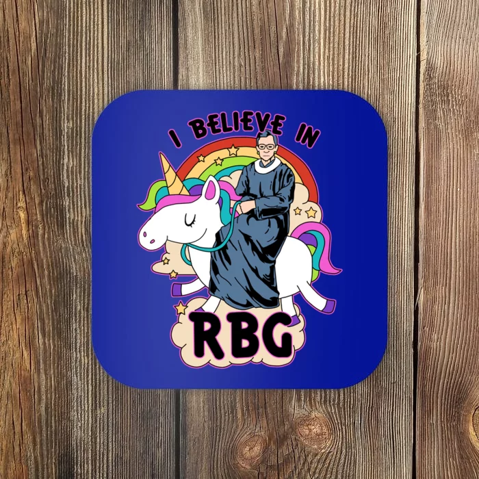 I Believe In RBG Ruth Bader Ginsburg Coaster