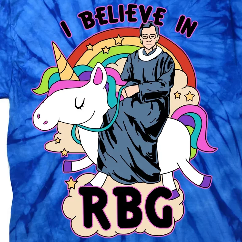 I Believe In RBG Ruth Bader Ginsburg Tie-Dye T-Shirt