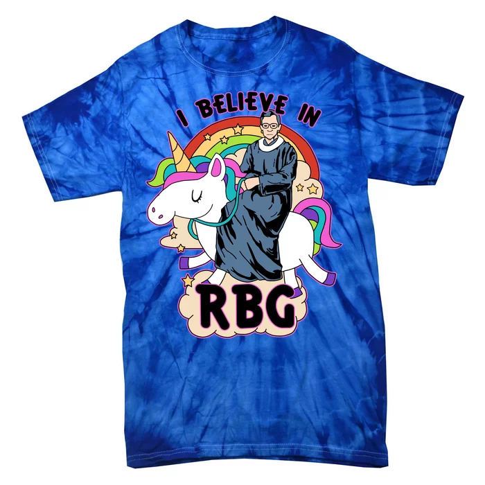 I Believe In RBG Ruth Bader Ginsburg Tie-Dye T-Shirt